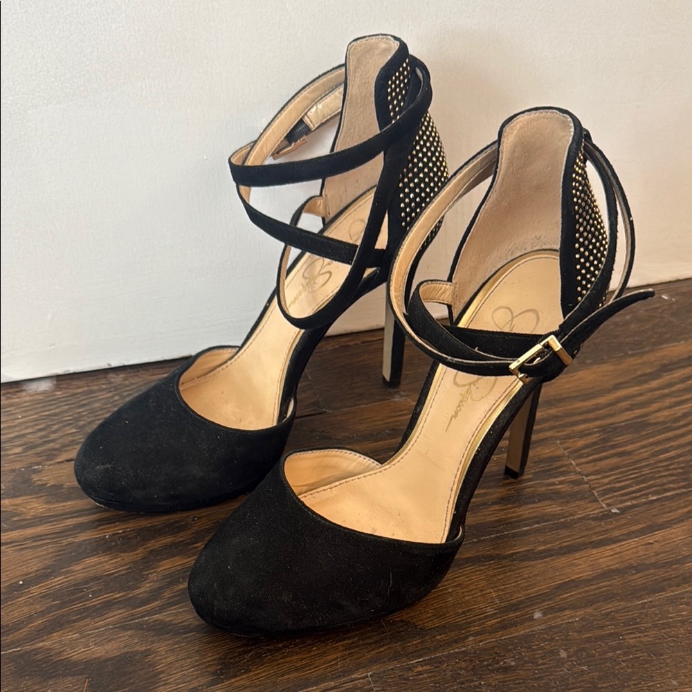 Elegant Black Stiletto Heels